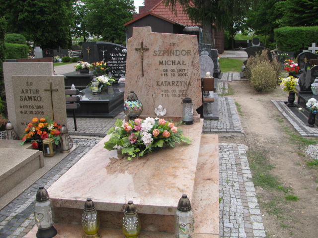 Grób Katarzyna  Szpindor 