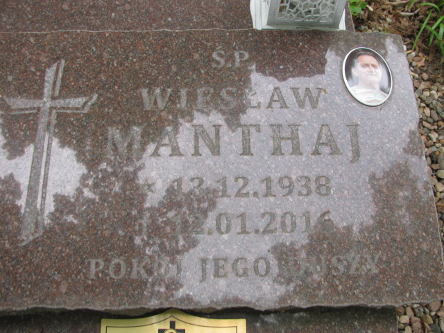Wiesław Manthaj 1938 Siechnice - Grobonet - Wyszukiwarka osób pochowanych