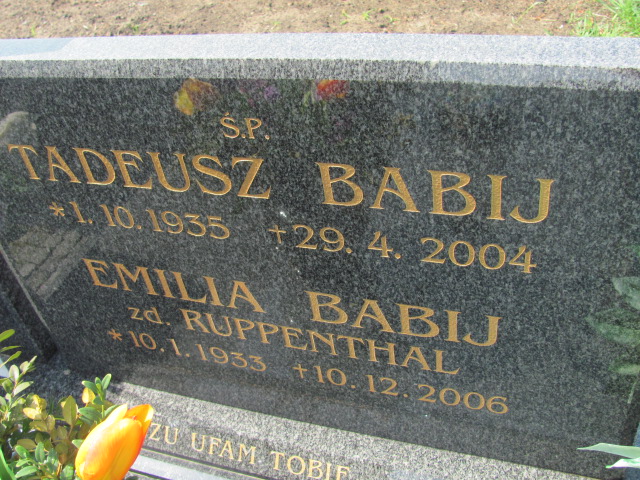 Emilia Babij 1933 Siechnice - Grobonet - Wyszukiwarka osób pochowanych