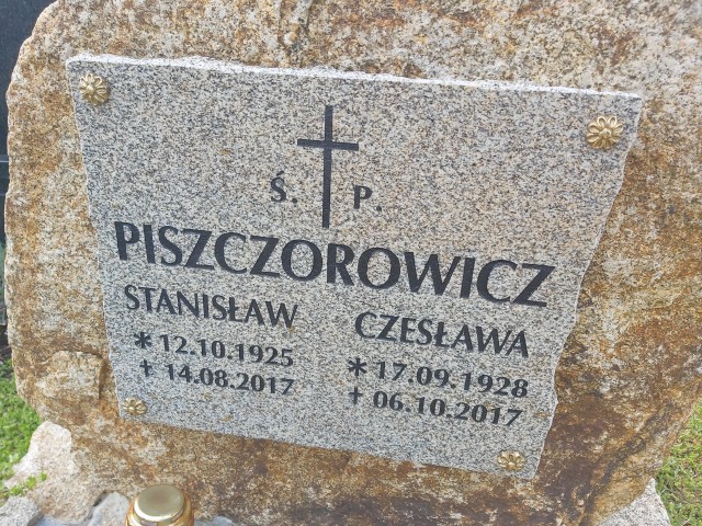 Czesława Piszczorowicz 1928 Siechnice - Grobonet - Wyszukiwarka osób pochowanych